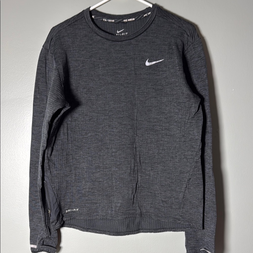 Nike Women's Black Long Sleeve Top